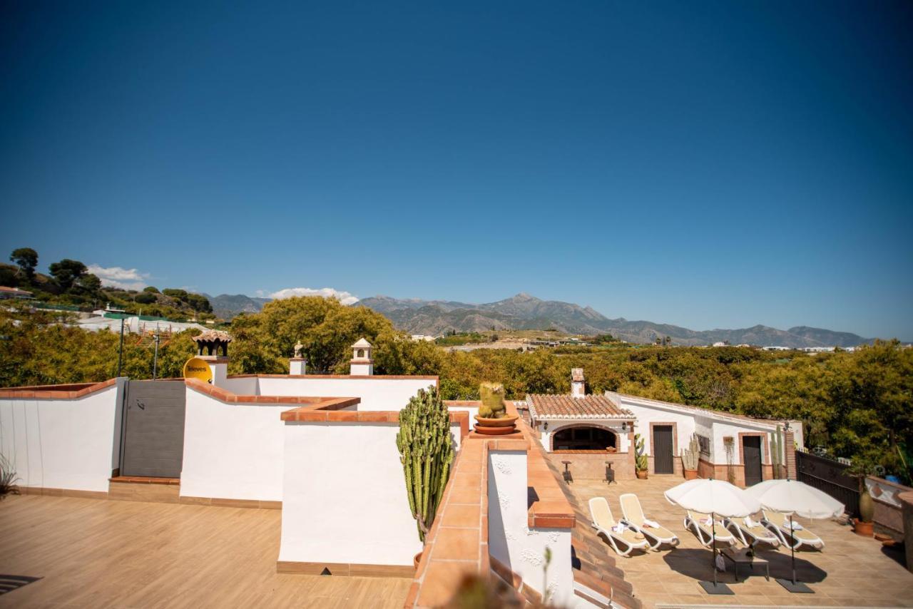 Casa Rural En Nerja Villa Ruisol By Centrall Alquileres Turisticos Kültér fotó