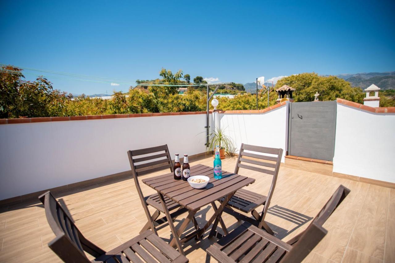 Casa Rural En Nerja Villa Ruisol By Centrall Alquileres Turisticos Kültér fotó