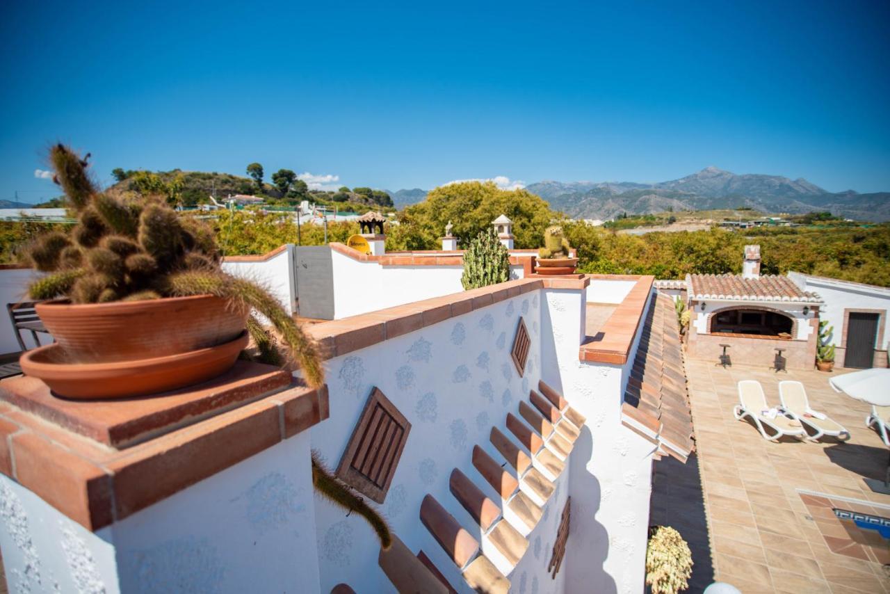 Casa Rural En Nerja Villa Ruisol By Centrall Alquileres Turisticos Kültér fotó